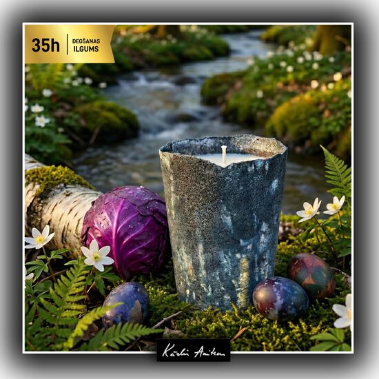 Svece no kolekcijas "Lai krāso daba!"